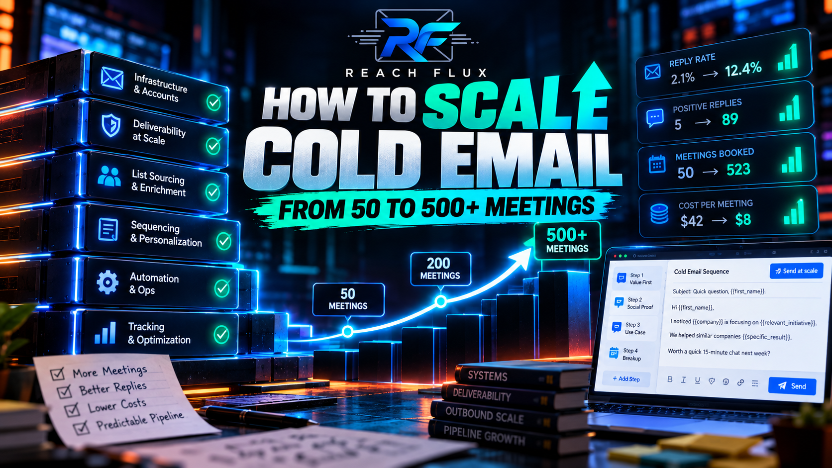 Cold email deliverability drop diagnostic showing sender reputation authentication spam and sending infrastructure